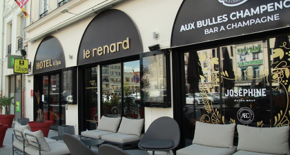 Hôtel le Renard, partenaire de Champagne Ruffin & Fils
